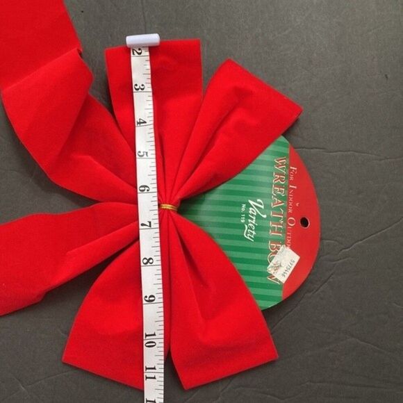 Garner Studios Holiday homemade Christmas card kit 20 count W/Wreath Bow… - Picture 10 of 11